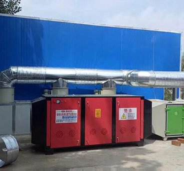 钢铁厂烟气脱白过滤水汽设备